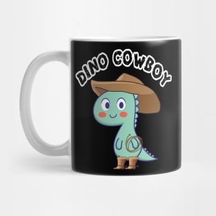 Dino Cowboy Mug